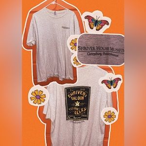 Shriver house museum vintage saloon graphic tee